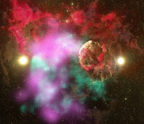 Le satellite Fermi révèle un possible premier cas de « supernovæ sœurs »