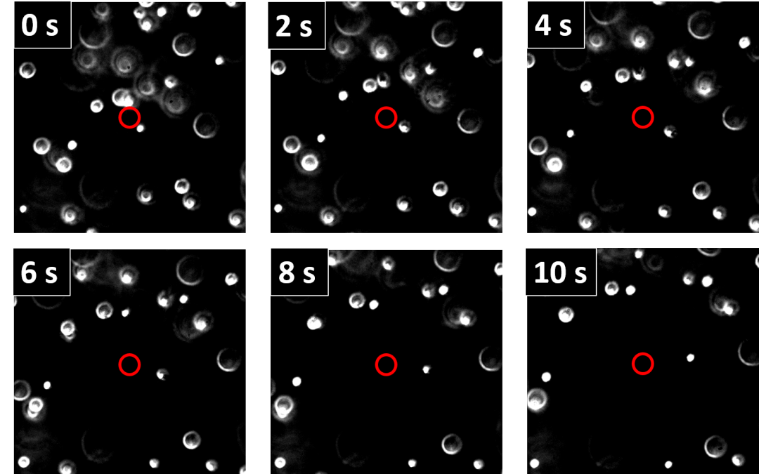 Microfaisceau d’ions : ils créent des champs électriques dans les liquides